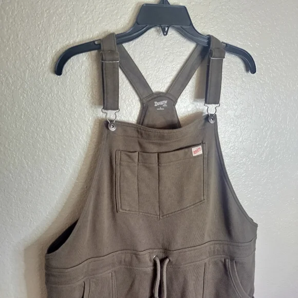 Duluth Trading Souped Up Sweats Overall In Oliver Green Sz L